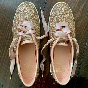 Kate Spade Rose Gold Keds